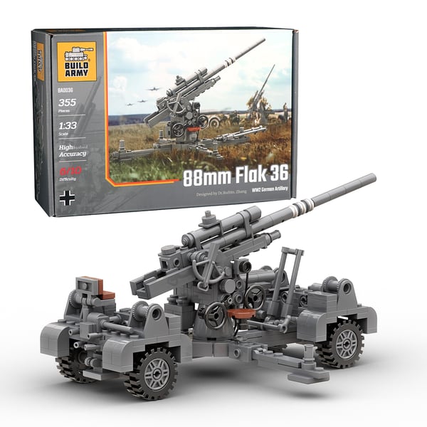 88mm Flak 36 artillery V2