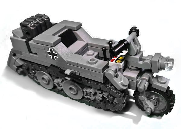 WW2 German Kettenkrad tracked motorcycle (SdKfz 2)