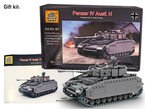 Panzer IV + book+box