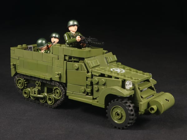 U.S. M3A1 half-track Armoured Personnel Carrier