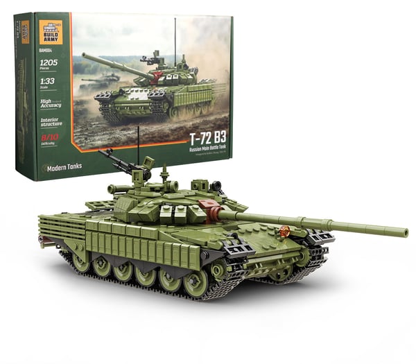 Build Army T-72 B3 Main Battle Tank gift version