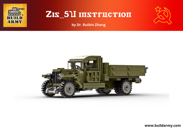 PDF instruction: Zis-5V Truck to build from LEGO® bricks
