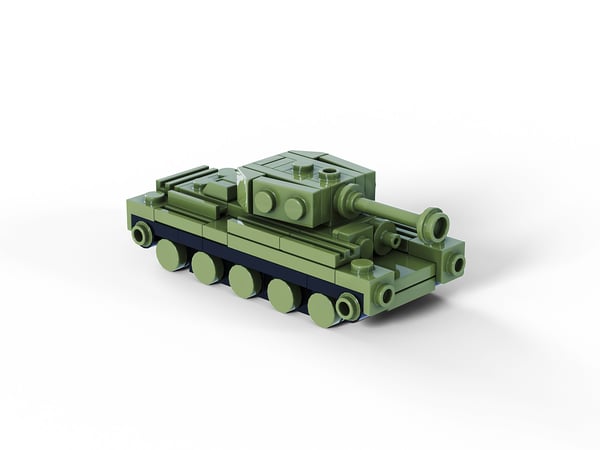 Micro WW2 British Cromwell tank