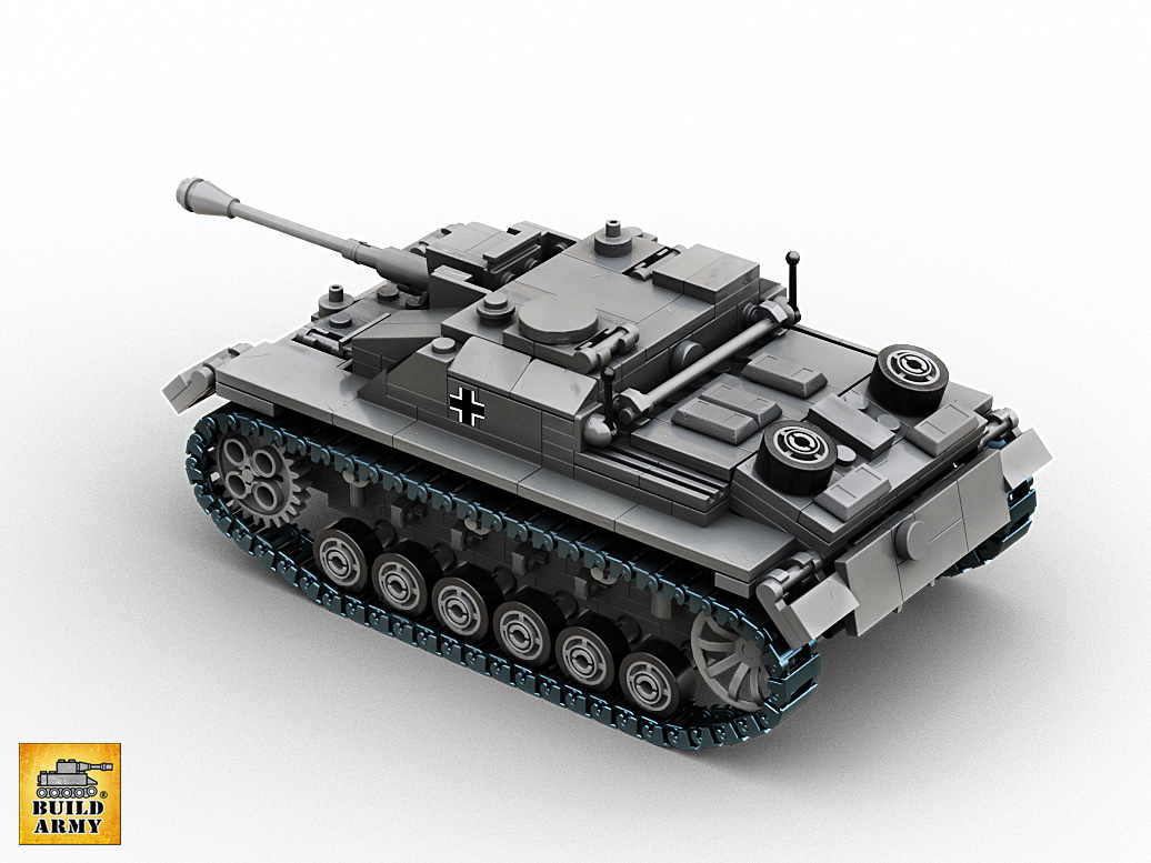 Klemmbaustein Set WW2 StuG III Ausf G mit Soldaten OVP LEGO/COBI Kompatibel 