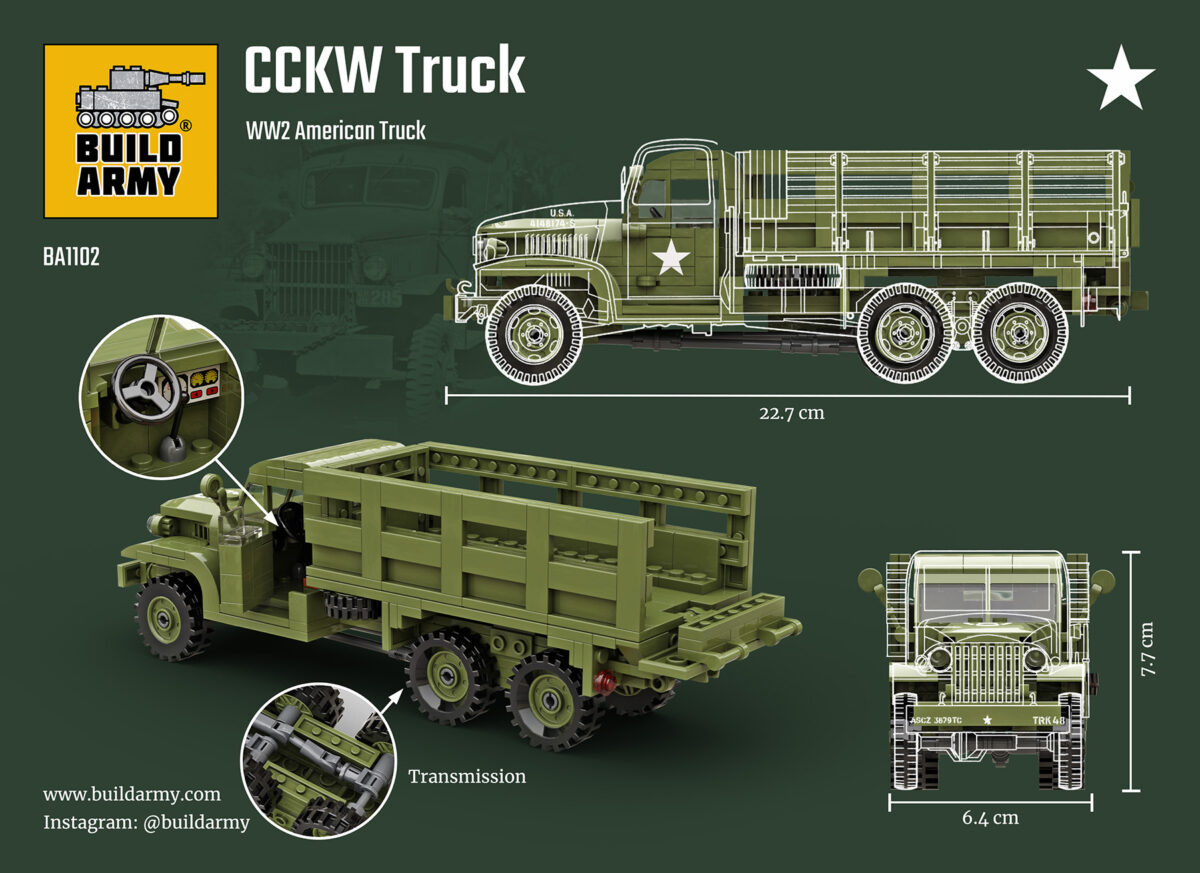 GMC CCKW 2½-ton 6x6 truck version 2 - Image 2