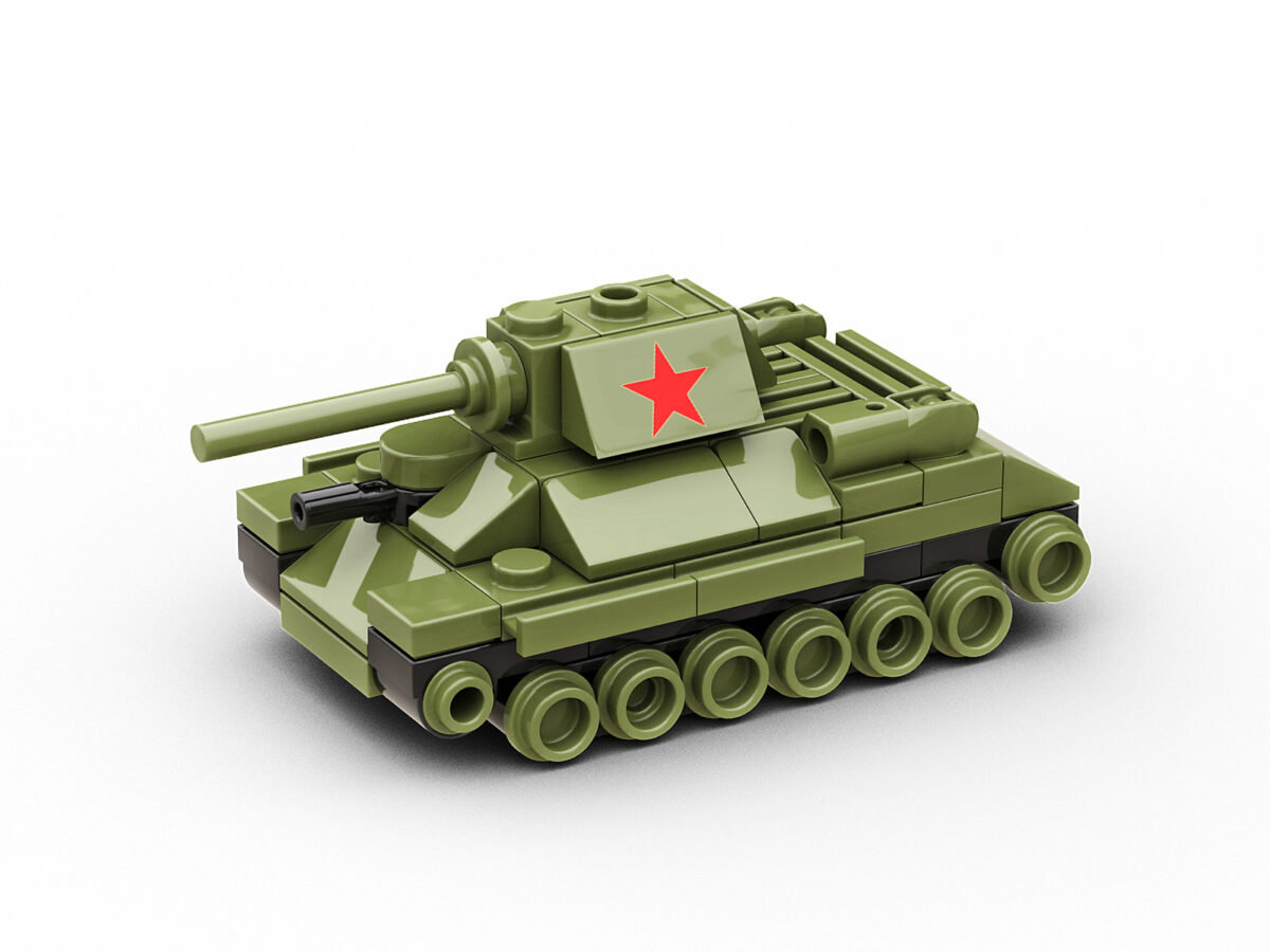 Micro T34-76 tank