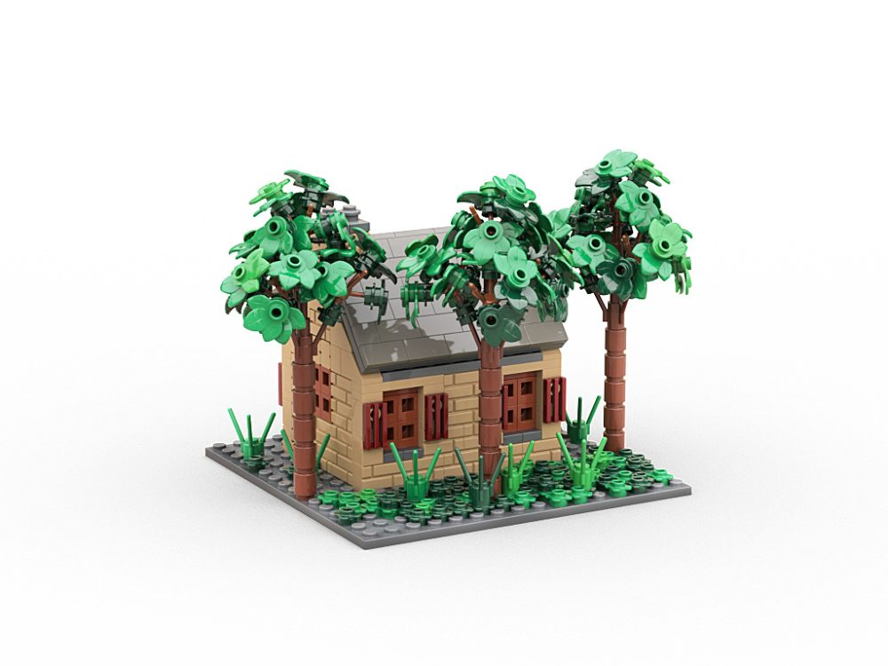 Mini french bungalow farm house