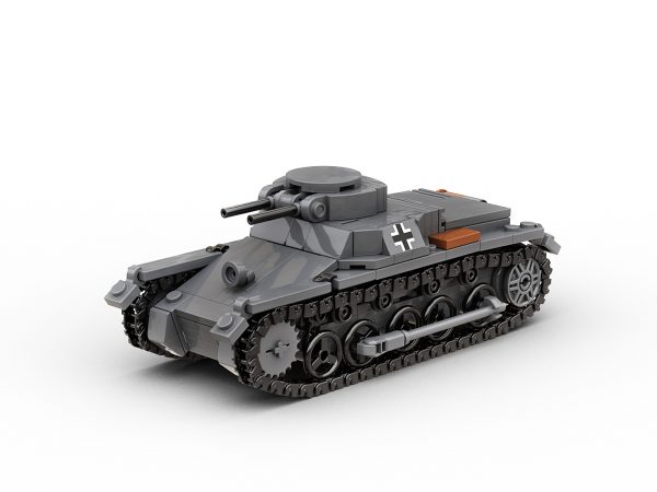 Buildarmy® WW2 MOC mini tank German Tiger Panzer soviet T34 brick+instruction 