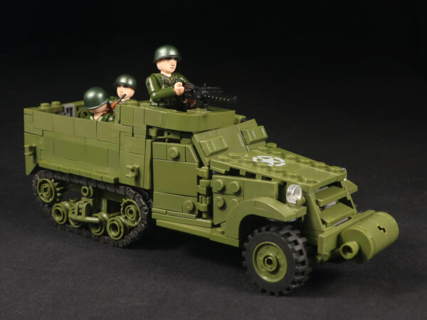 U.S. M3A1 half-track Armoured Personnel Carrier