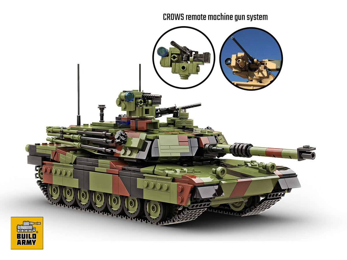 Abrams M1A2 Main Battle Tank LEGO Compatible - Image 5