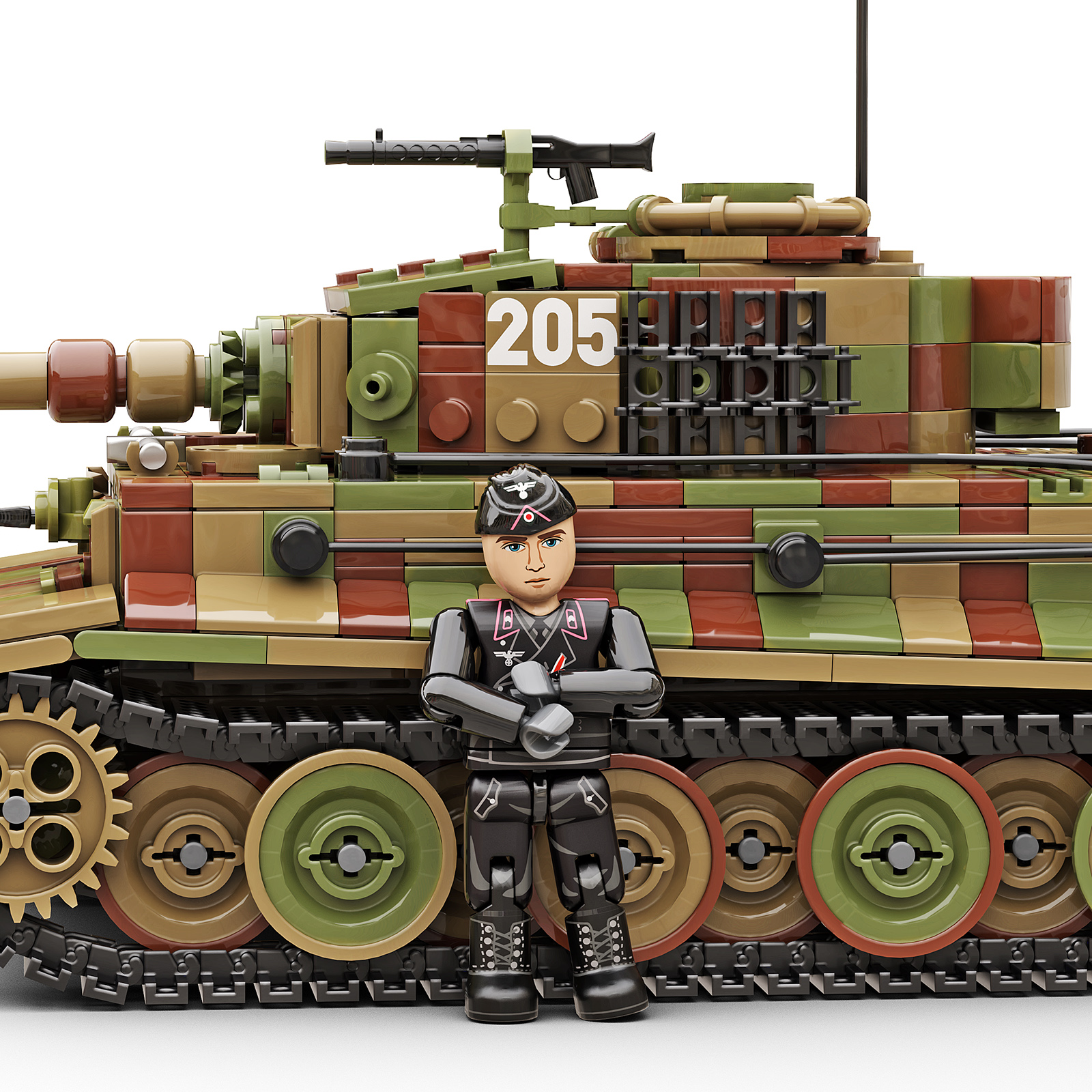 Tiger 1 E Late Version in Camouflage - Image 3