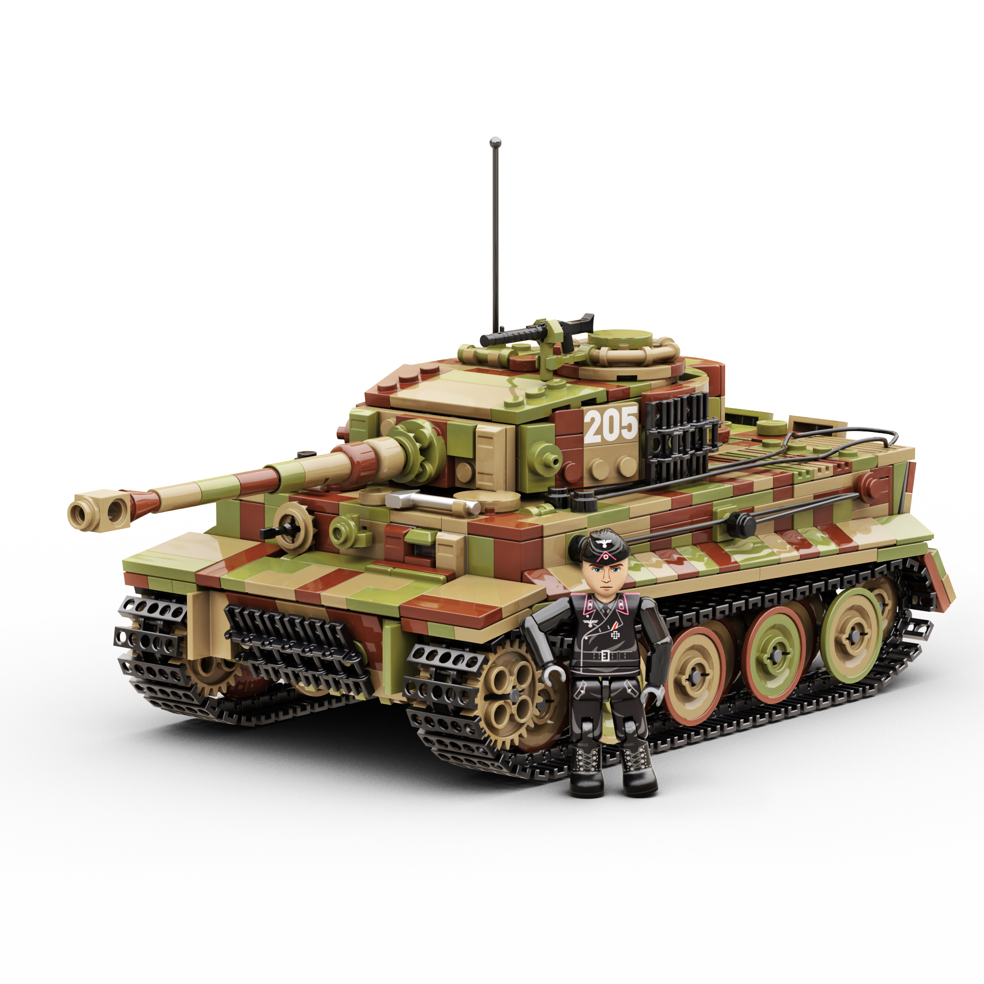 Tiger 1 E Late Version in Camouflage - Image 2